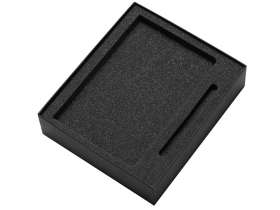 Подарочный набор Vision Pro soft-touch с ручкой и блокнотом А5, оранжевый №3