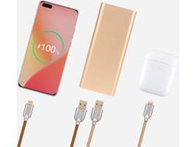 Внешний аккумулятор Rombica NEO AZ220G Quick, 22000 mAh, золотистый №10