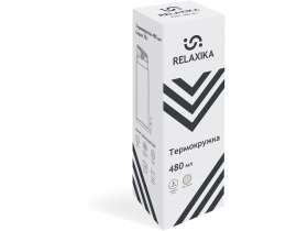 Термокружка Relaxika 701 (0,48 литра), белая (без лого) №8