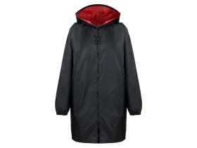 Дождевик Bi-color унисекс, красный/черный №10