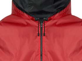 Дождевик Bi-color унисекс, красный/черный №5