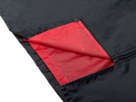 Дождевик Bi-color унисекс, красный/черный №11