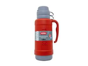 Термос со стеклянной колбой тм THERMOS PICNIC 40 Series Red 1,0L №5