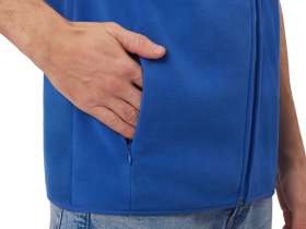 Жилет флисовый Trondheim унисекс, синий классический №4