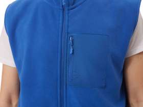 Жилет флисовый Trondheim унисекс, синий классический №3