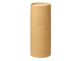 Вакуумная термобутылка Cask Waterline, soft touch, 500 мл, тубус, красный №7