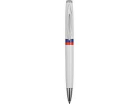 Ручка шариковая Отчизна, белый/триколор №2