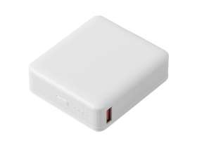 Внешний аккумулятор Brick 10 с быстрой зарядкой QC/PD, 10000 мАч, белый №5