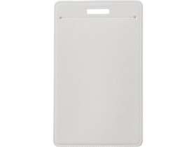 Бейдж с рулеткой-карабин Favor, белый №2