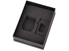 Подарочный набор с термокружкой и повербанком С1, 5000 mAh, фиолетовый №3