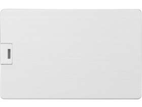 Флеш-карта USB 2.0 16 Gb в виде металлической карты Card Metal, серебристый №4