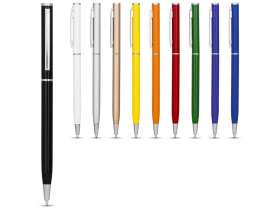 Ручка металлическая шариковая Slim, черный №3