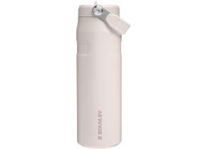 Бутылка для воды объемом 700 мл с откидной трубочкой Stanley IceFlow™ 2.0 - Light pink №2