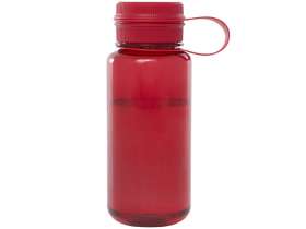 Спортивная бутылка Ryder из переработанного ПЭТ-пластика объемом 900 мл с многофункциональной крышкой, сертифицированная RCS - Красный №2