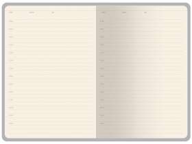 Ежедневник недатированный с магнитным клапаном А5 Venezia, черный №5