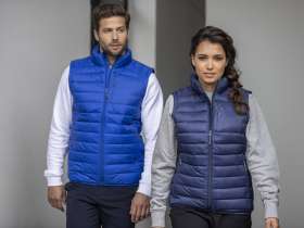 Женский утепленный жилет Pallas  из переработанных материалов по стандарту GRS - Темно - синий №5