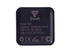 Внешний аккумулятор Rail, 5000 mAh, черный №6
