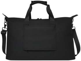 Спортивная сумка для ноутбука с диагональю экрана 15,6 дюйма Turner, изготовленная из переработанных материалов согласно стандарту GRS - сплошной черный №2