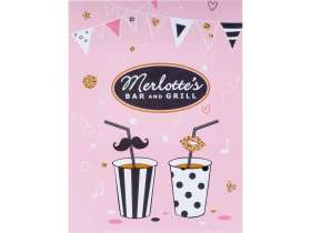 Подарочный набор с бутылкой для воды. блокнотом, ручкой и ланчбоксом, красный №5