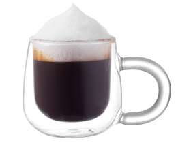 Кружка с двойными стенками с широкой ручкой Fog, прозрачный №5