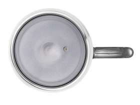 Кружка с двойными стенками с широкой ручкой и градиентным покрытием Fog, черный №4