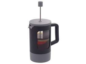 Френч-пресс Double Tone, черный-серый №6