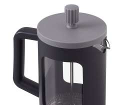 Френч-пресс Double Tone, черный-серый №8