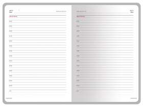 Ежедневник недатированный А6+ Megapolis Color, черный №7