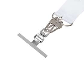 Ланъярд 2,5 см под сублимацию с 2-мя трендовыми карабинами и металлическим держателем для телефона №4