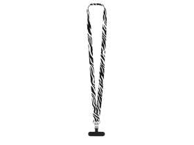 Ланъярд 2,5 см под сублимацию с 2-мя трендовыми карабинами и узким держателем для телефона из ПЭ №3