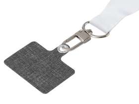 Ланъярд 2,5 см под сублимацию с трендовым карабином, замком обрыва и большим держателем для телефона из ПЭ №4