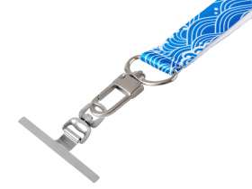 Ремувка под сублимацию с трендовым карабином и металлическим держателем для телефона №3