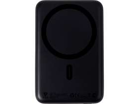 Магнитный внешний беспроводной аккумулятор Polarix, QC/PD, 10000 мАч, черный №4