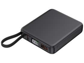 Внешний акуумулятор с подсветкой лого Nex, 5000 мАч, черный №2