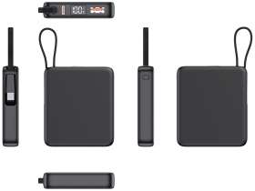 Внешний акуумулятор с подсветкой лого Nex, 5000 мАч, черный №4