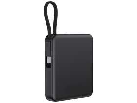 Внешний акуумулятор с подсветкой лого Nex, 5000 мАч, черный №7