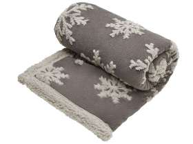 Плед Snowflake новогодний №12