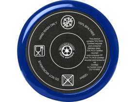 Melbourne кружка 1200 мл, сертифицированная согласно RCS, с соломинкой - Ярко- синий №4