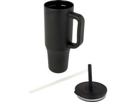 Brady термостакан с силиконовой трубочкой, 900 мл, сертифицированный согласно RCS- Черный №3