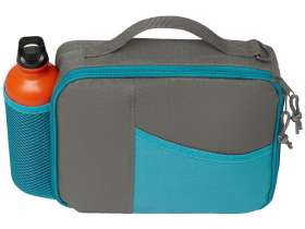 Изотермическая сумка-холодильник Breeze New для ланч-бокса, серый/голубой №5