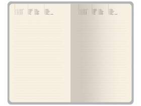 Ежедневник недатированный А5 Valencia, красный №4