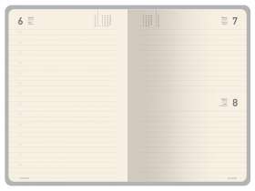 Ежедневник А5 датированный Megapolis Color 2026, темно-синий navy №8