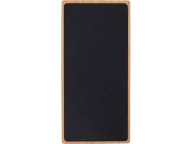 Внешний аккумулятор с подсветкой лого и солнечной панелью Reedia S1, 10000 mAh, бамбук, черный №10