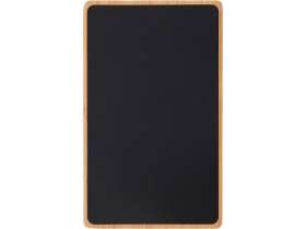 Внешний аккумулятор с подсветкой лого Reedia S2, 5000 mAh, бамбук, черный №8