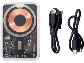 Беспроводной магнитный внешний аккумулятор с QCPD MagnifIQ, 10000 мАч, 15 Вт, белый №13