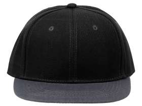 Бейсболка с прямым козырьком Los Angeles 2.0, черный/серый меланж №6