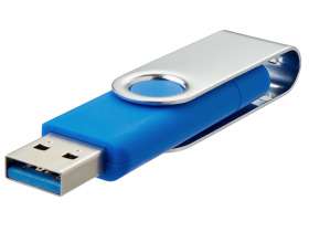 USB3.0/USB Type-C флешка на 16 Гб Квебек C, синий №5