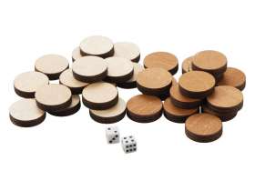 Деревянные нарды Moves №4