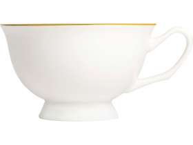 Чайная пара с золотой каймой, 200мл №6