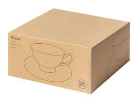 Чайная пара с золотой каймой, 200мл №5